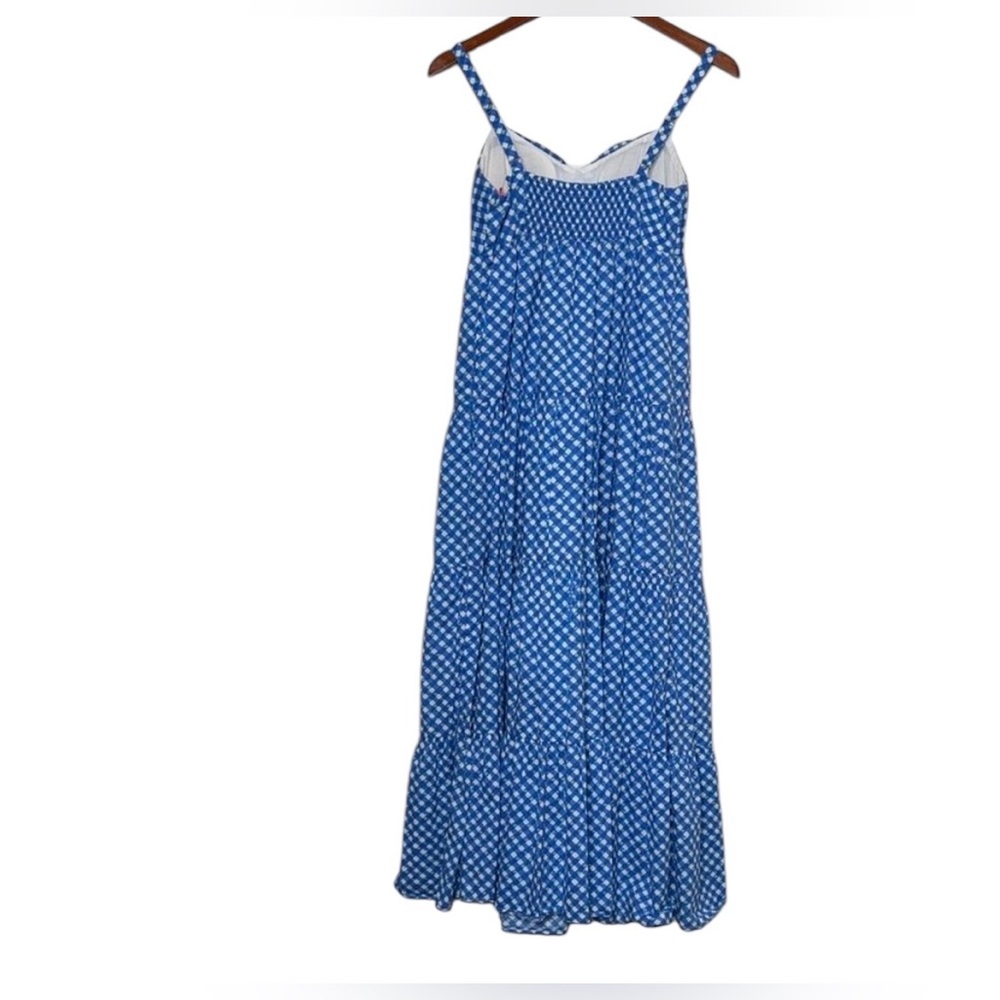 Lilly Pulitzer Shylee Cotton Maxi Dress Boca Double Checking Maxi Polka Dot - Picture 11 of 14
